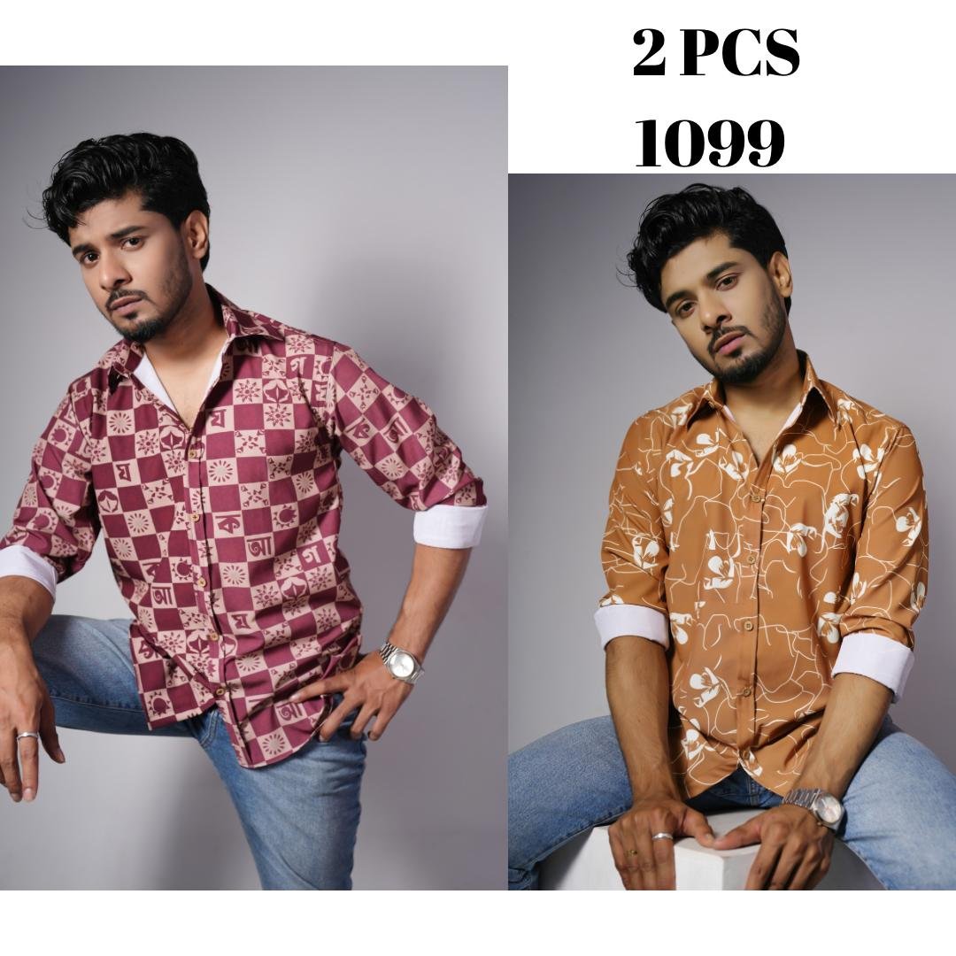 Shirt – 2 Pcs Combo - S55, S61