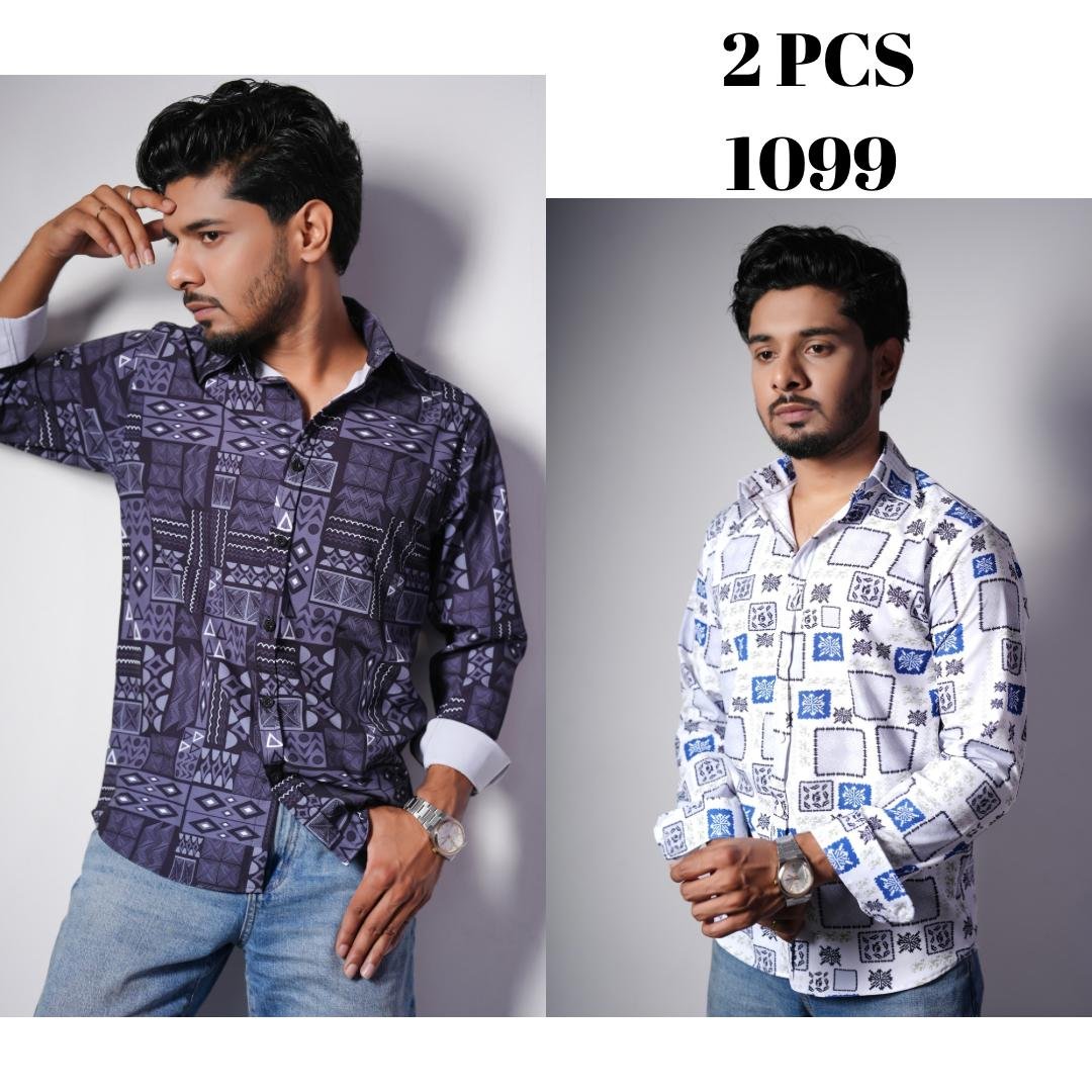 Shirt – 2 Pcs Combo - S58, S63