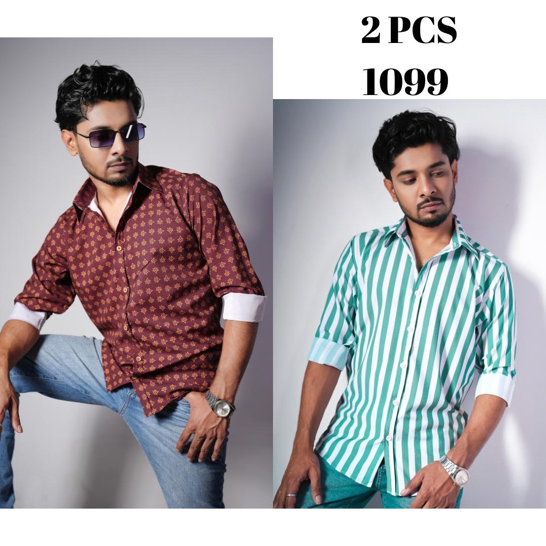 Shirt – 2 Pcs Combo - S59, S60