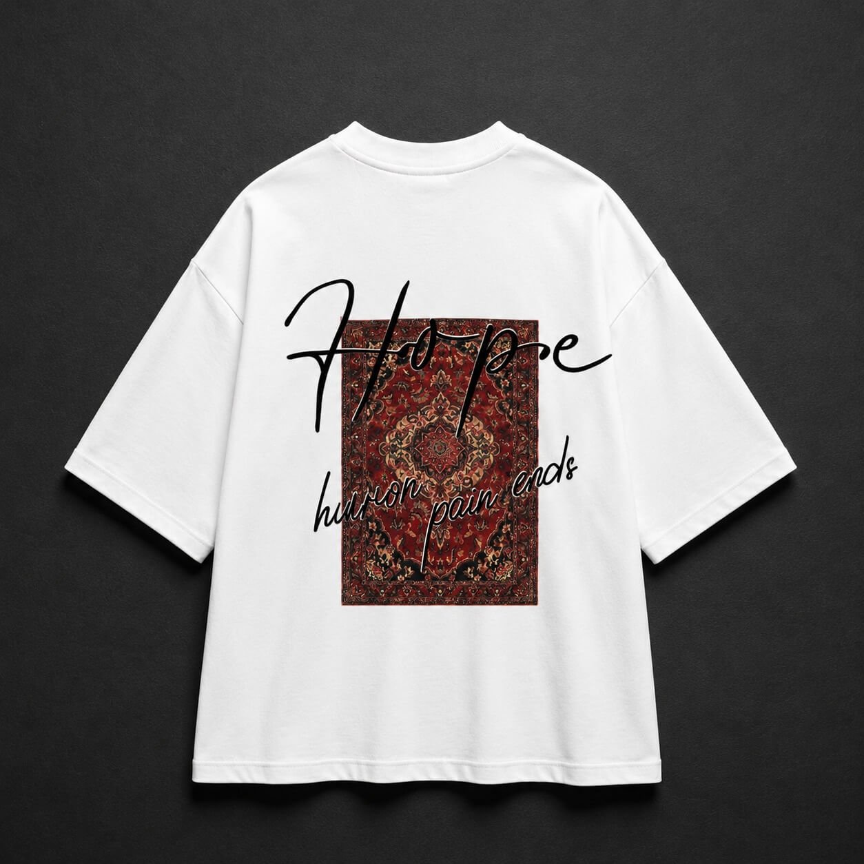 Premium Oversized Graphic T-Shirt - T4