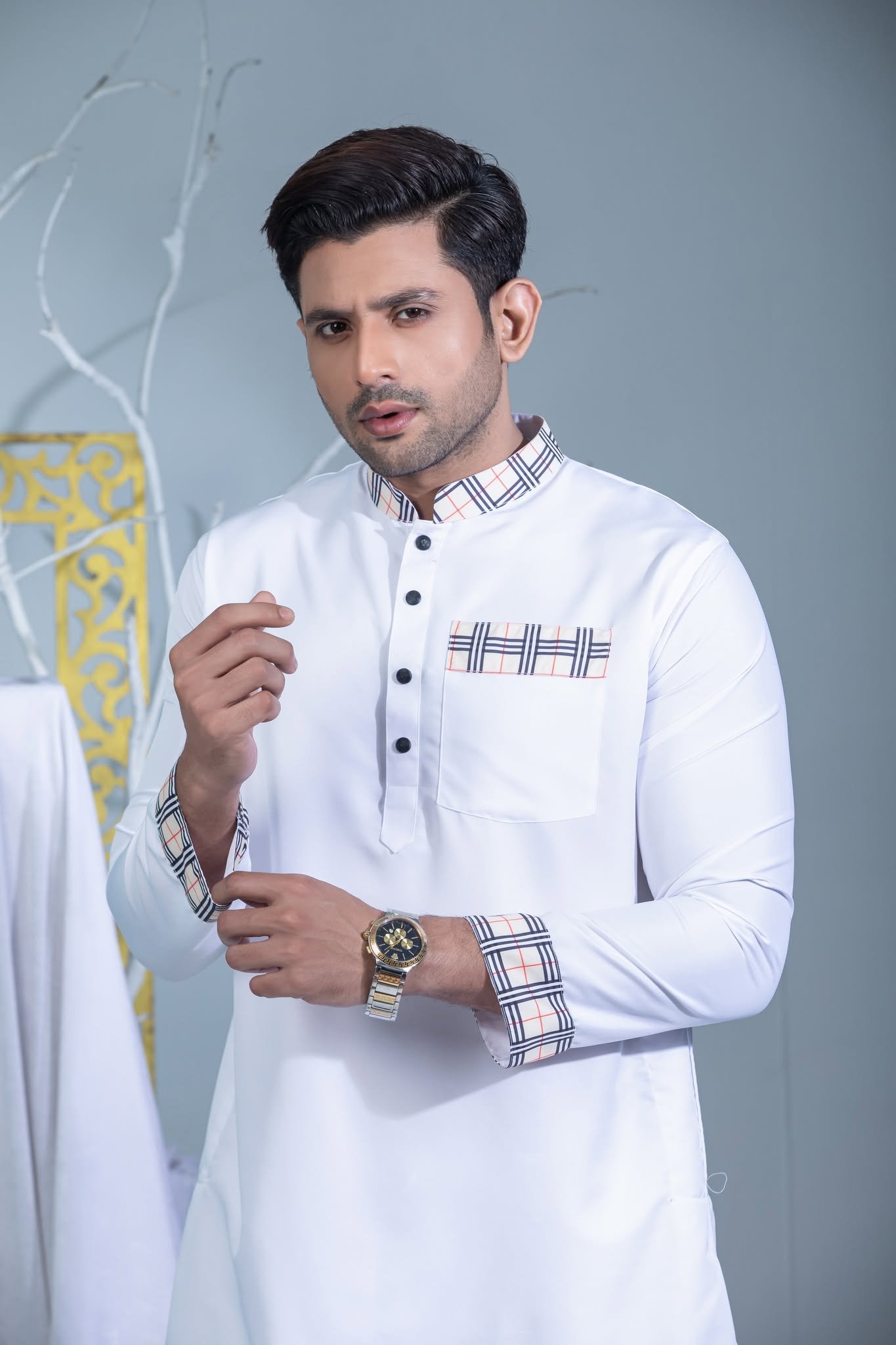 Printed Panjabi – P17